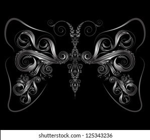 Abstract Butterflies