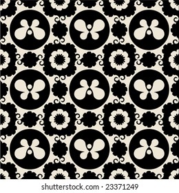 abstract butterflies background