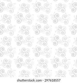Abstract Butterflies Pattern Background