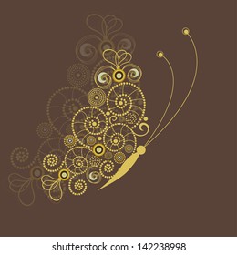 Abstract  butterfly