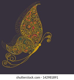 Abstract  butterfly