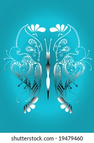 abstract butterfly