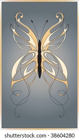 abstract butterfly