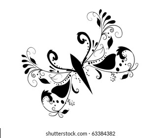 abstract butterfly