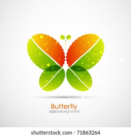 Abstract butterfly