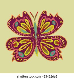 abstract butterfly