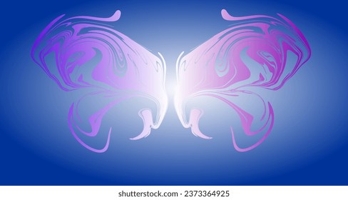fondo mariposa abstracto color oscuro ultramarino y gris