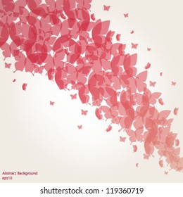 Abstract Butterfly Background - vector eps10
