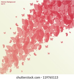 Abstract Butterfly Background - vector eps10