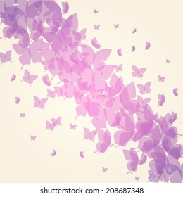 Abstract Butterfly Background - vector eps10 