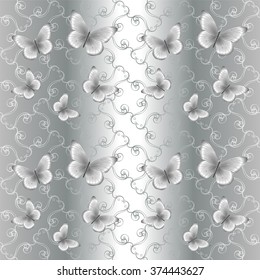 Abstract Butterfly Background. vector illustration