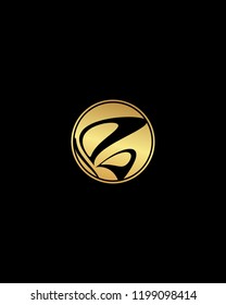 Abstract Butterfly With Circle Logo Template