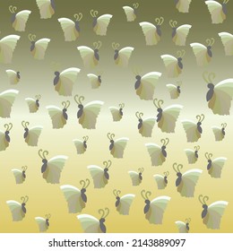 Abstract butterfly design vector art and graphic