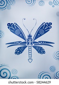 abstract butterfly illustration