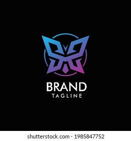 ABSTRACT BUTTERFLY - LOGO-DESIGN