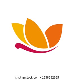 Abstract Butterfly Logo Design Template
