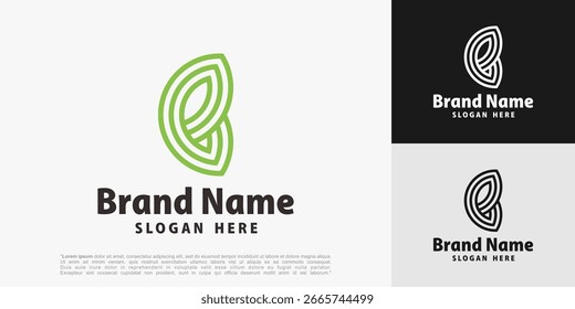 abstract butterfly logo design, vector illustration