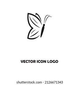 abstract butterfly logo. butterfly icon