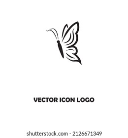 abstract butterfly logo. butterfly icon