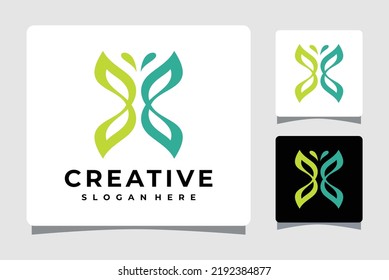 Abstract Butterfly Logo Template Design Inspiration