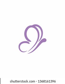 Abstract Butterfly Logo Vector 008