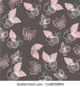 Abstract Butterfly Pattern