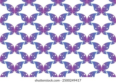 Abstract butterfly seamless pattern background. Seamless pattern with butterfly can be used as social media banner, wrapping paper, etc.