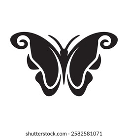 Abstract Butterfly Vector – Modern and Artistic Butterfly Illustration