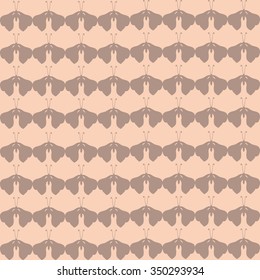Abstract butterfly. Vector. Pattern