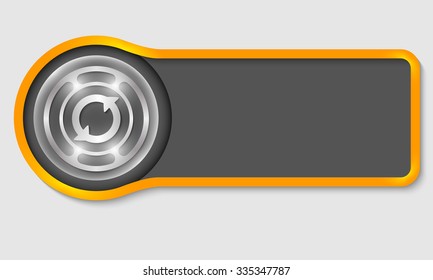 Abstract button for your white text and arrows