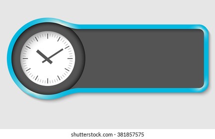 Abstract button for your white text and watches