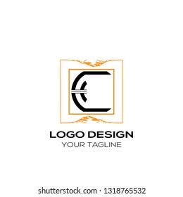 Abstract C Letter logo concept