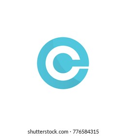 Abstract C Letter Logo Design Vector, Modern Illustration