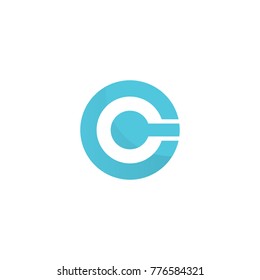 Abstract C Letter Logo Design Vector, Modern Illustration