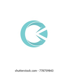 Abstract C Letter Logo Design Vector 