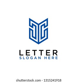 Abstract C C logo design template. A premium premium monogram business sign. Universal base vector icon. -EPS10 format vector illustration - Vector
