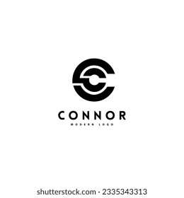 Abstract c logo design template