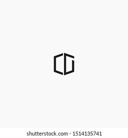 abstract C logo designs vector template