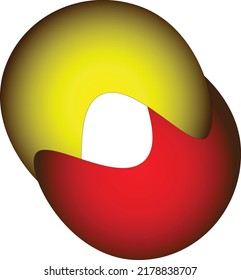 Resumen De Diseño De Logotipos Amarillos Y Rojos