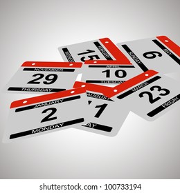 abstract calender series.