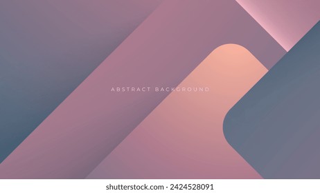Abstract calm gradient color background dynamic shape design vector