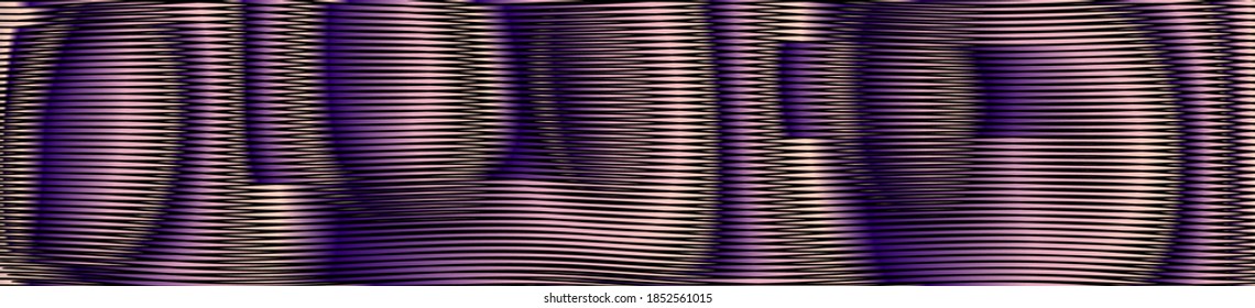 Abstract calm linear texture with volume rounded forms and mesh effect. Multi color background saver for beauty package, mobile apps, business card, page, image of blog, books, site.