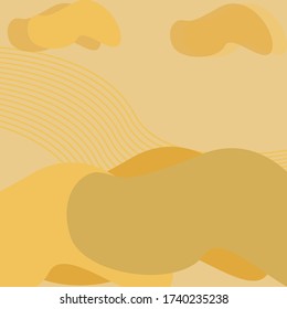 Las líneas de calma abstractas dan forma a un fondo único