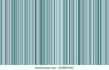 Abstract calming teal and blue vertical stripes background.  Perfect for websites, presentations, or textile designs.  Clean, modern aesthetic evokes serenity and technology.