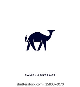 Abstract Camel Illustration Vector Template. Suitable for Creative Industry, Multimedia, entertainment, Educations, Shop, and any related business