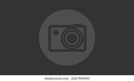 Abstract Camera icon simple camera photo snapshot capture photograph, simple icon design