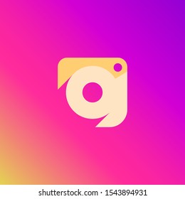 ABSTRACT CAMERA LENS LOGO ICON VECTOR FOR YOUR BUSINESS
