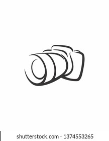 Abstract Camera Logo Icon 001