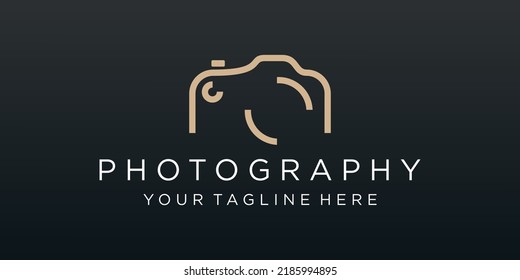 Abstract Camera Logo vector design