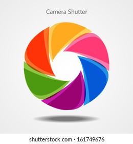 Abstract Camera Shutter